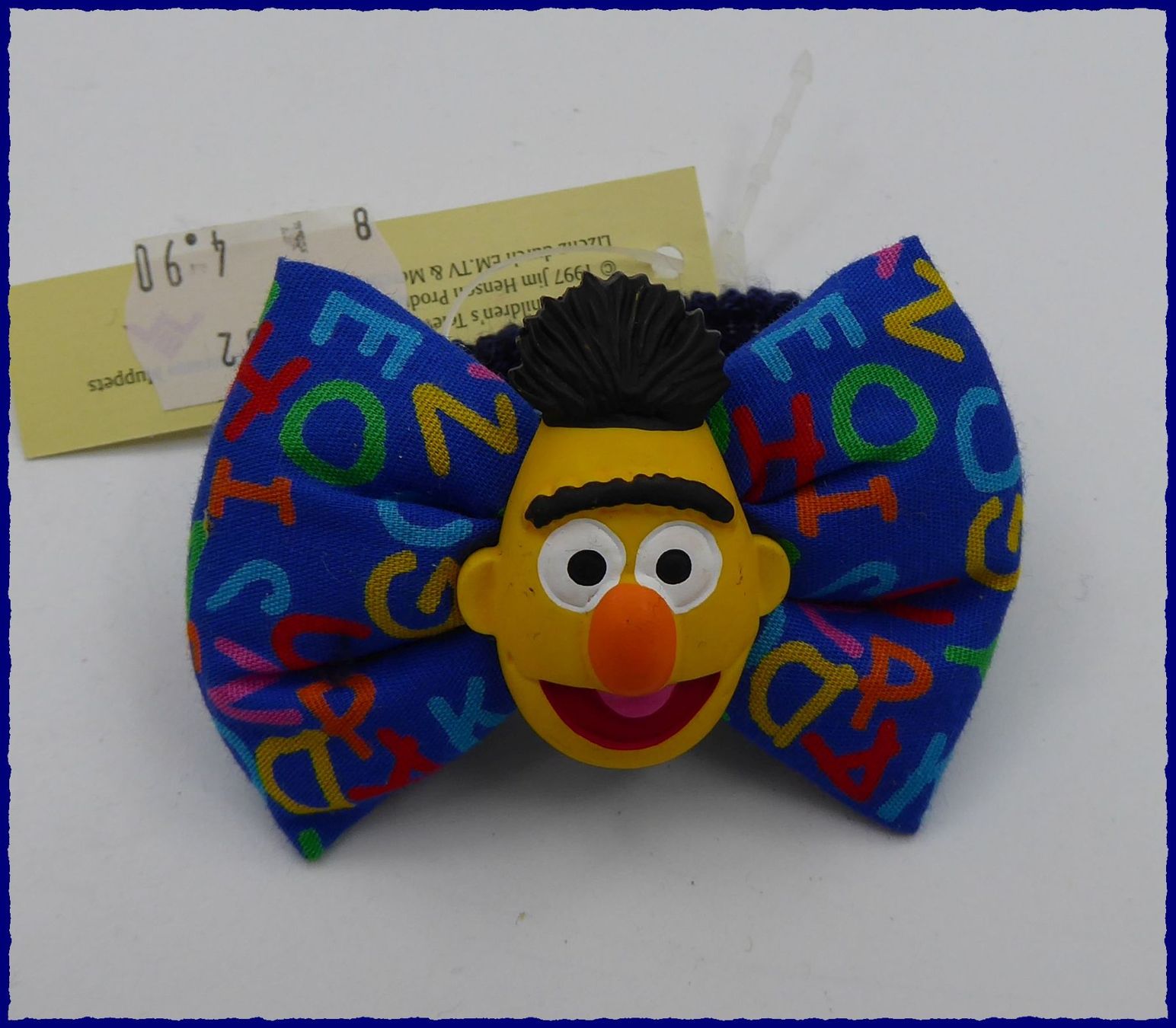 Haarschmuck: Haargummi mit Bert aus der Sesamstrasse – Neu und originalverpackt aus Oberglatt ZH von 123Gebraucht