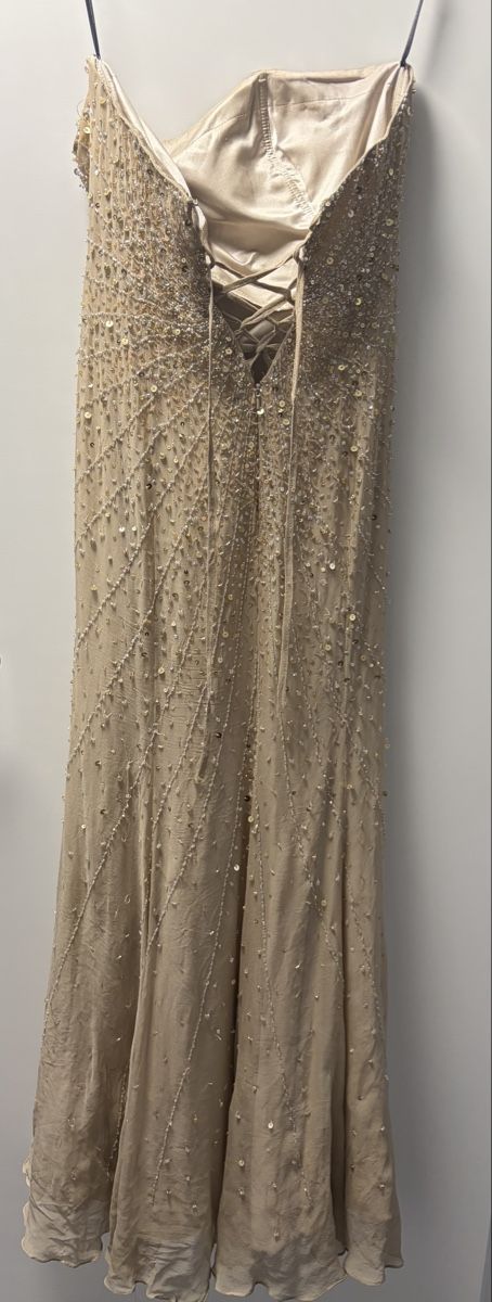 Vestiti: Abendkleid, Gr. L, champagnerfarben – Usato da Zürich venduto da Dilan09 3