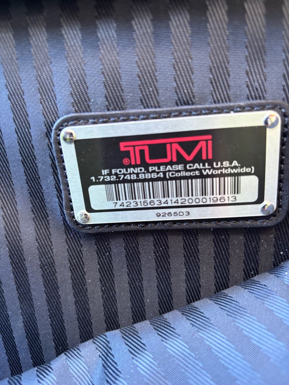 Tumi Valigie: TUMI Trolley Handgepäck, Leder, schwarz – Usato da Küsnacht ZH venduto da MaBaCa 9