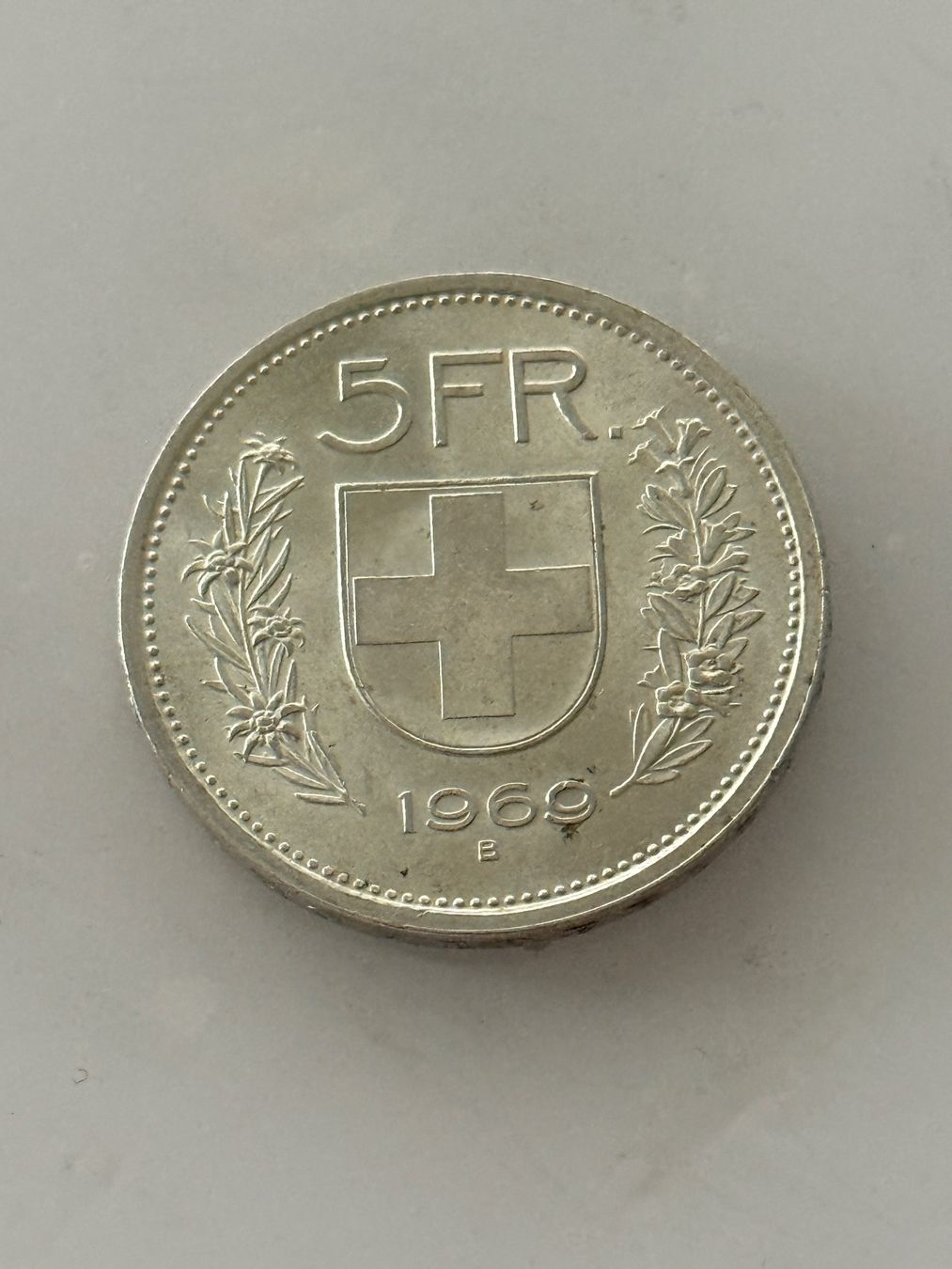 Tutti le monete: 5 Franken 1969  Silber – Usato da Wallisellen venduto da SWISS_SILVER1