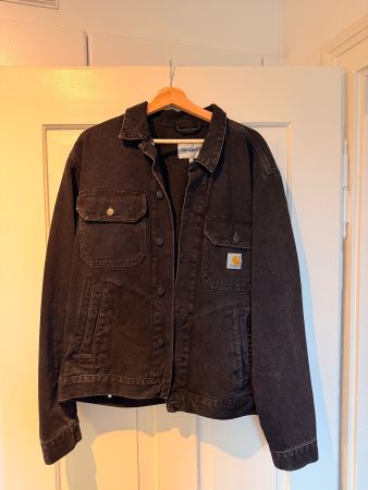 Carhartt Jeansjacke schwarz Grösse L neuwertig