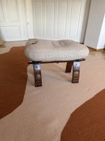 Vintage (mid-century) Kamelsattel-Hocker
