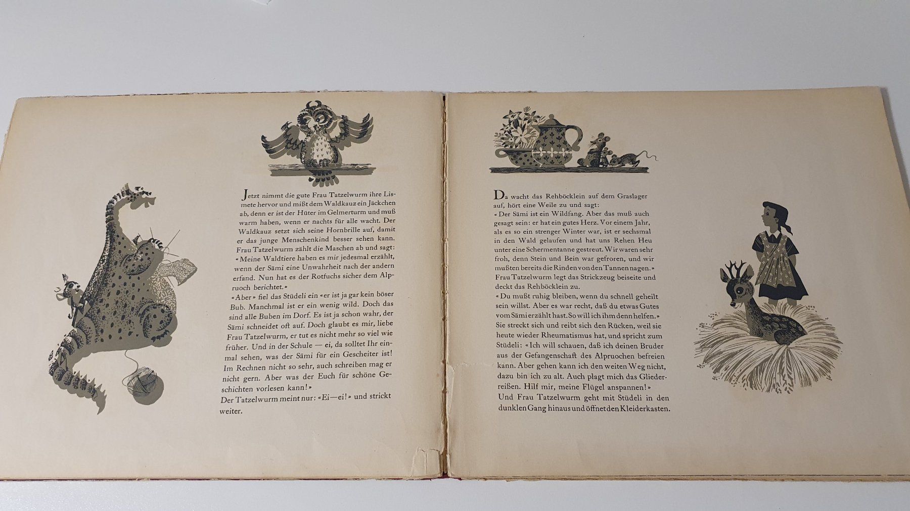 Libri: Tatzelwurm und Alpruoch – Usato da Dietlikon venduto da Justus4 2