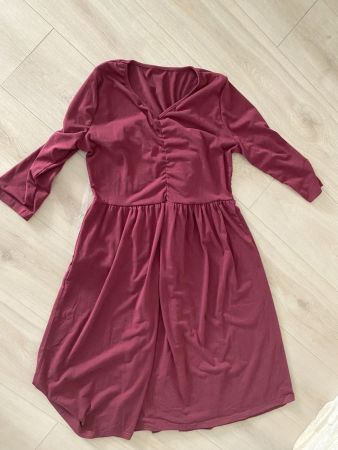 bordeauxrotes Kleid NEU & OVP Gr. M