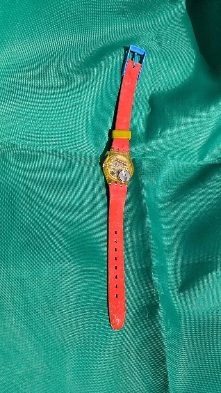 Swatch Orologi: Vintage 1988 Swatch Lady FRONTLOOP LK110 – Usato da Melano venduto da H-Sara 1