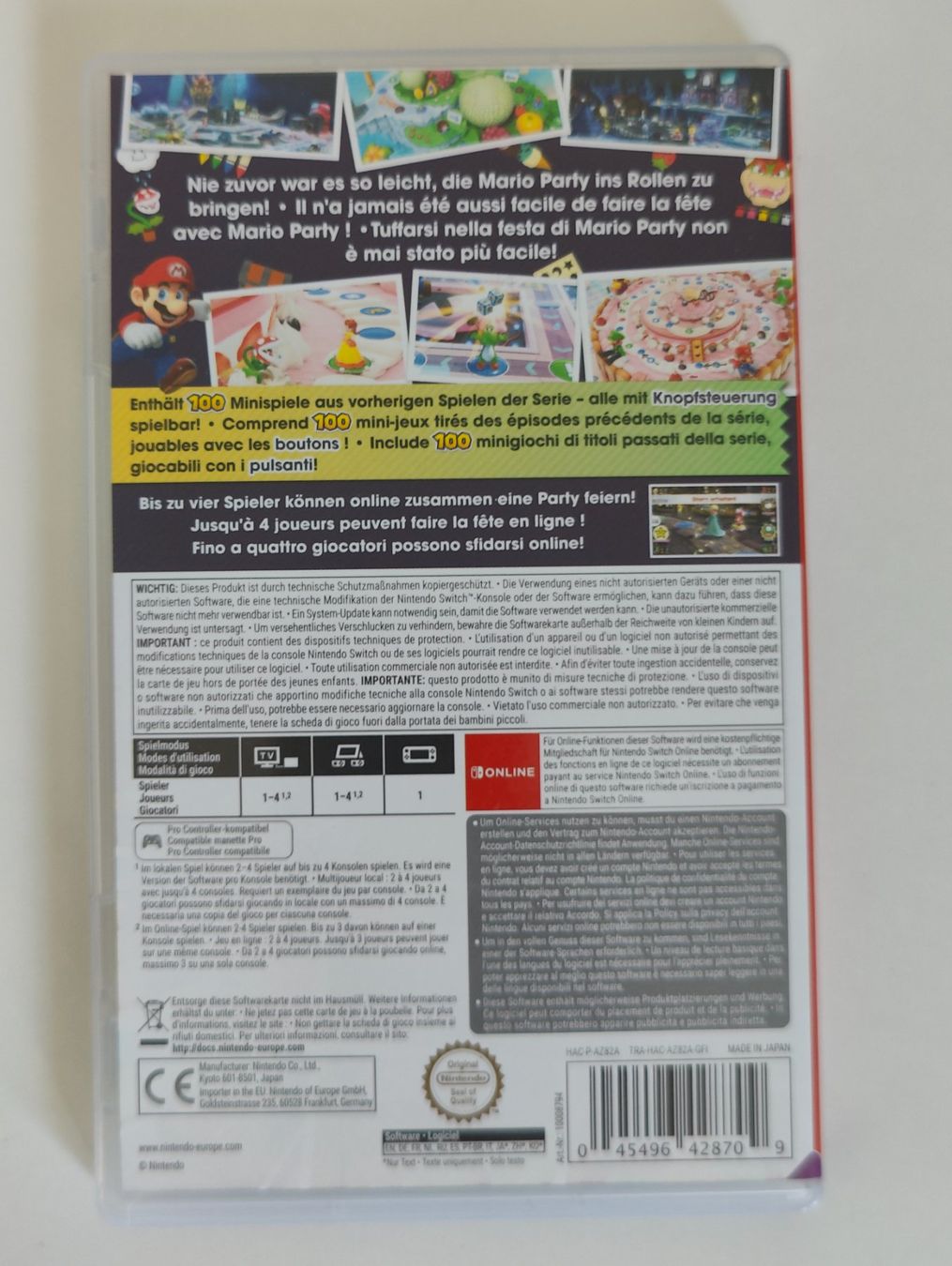 Nintendo Spiele: Mario Party Superstars - Nintendo Switch – Gebraucht aus Dintikon von Nightcom 1