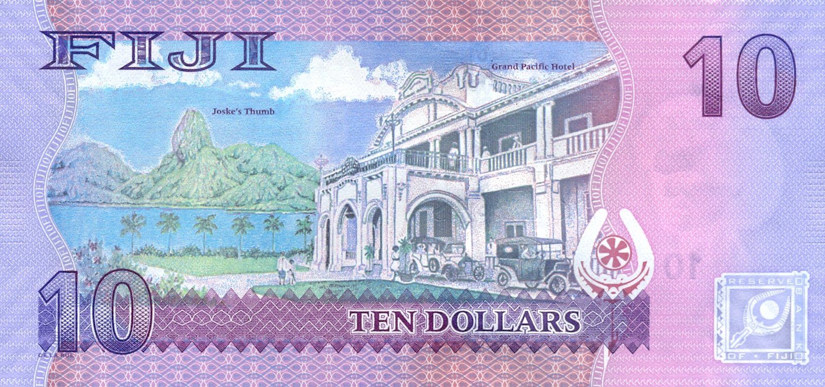 Banconote: Fiji 10 Dollar 2013 P-116a UNC – Nuovo (secondo la descrizione) da Schliern b. Köniz venduto da pizzitaxi 1