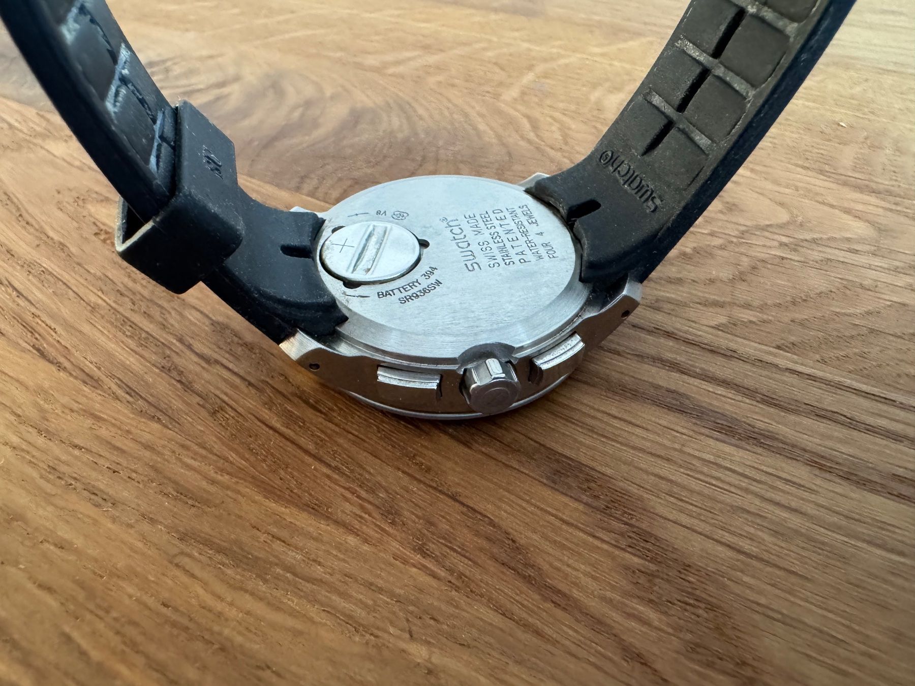 Swatch Orologi: SWATCH CHRONO - EVENING BLACK – Usato da Frauenfeld venduto da lona05 4