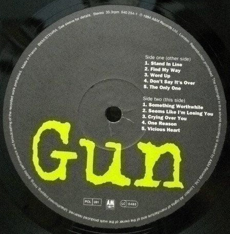 Dischi in vinile: Gun – Swagger LP – Usato da Wenslingen venduto da riger11 1
