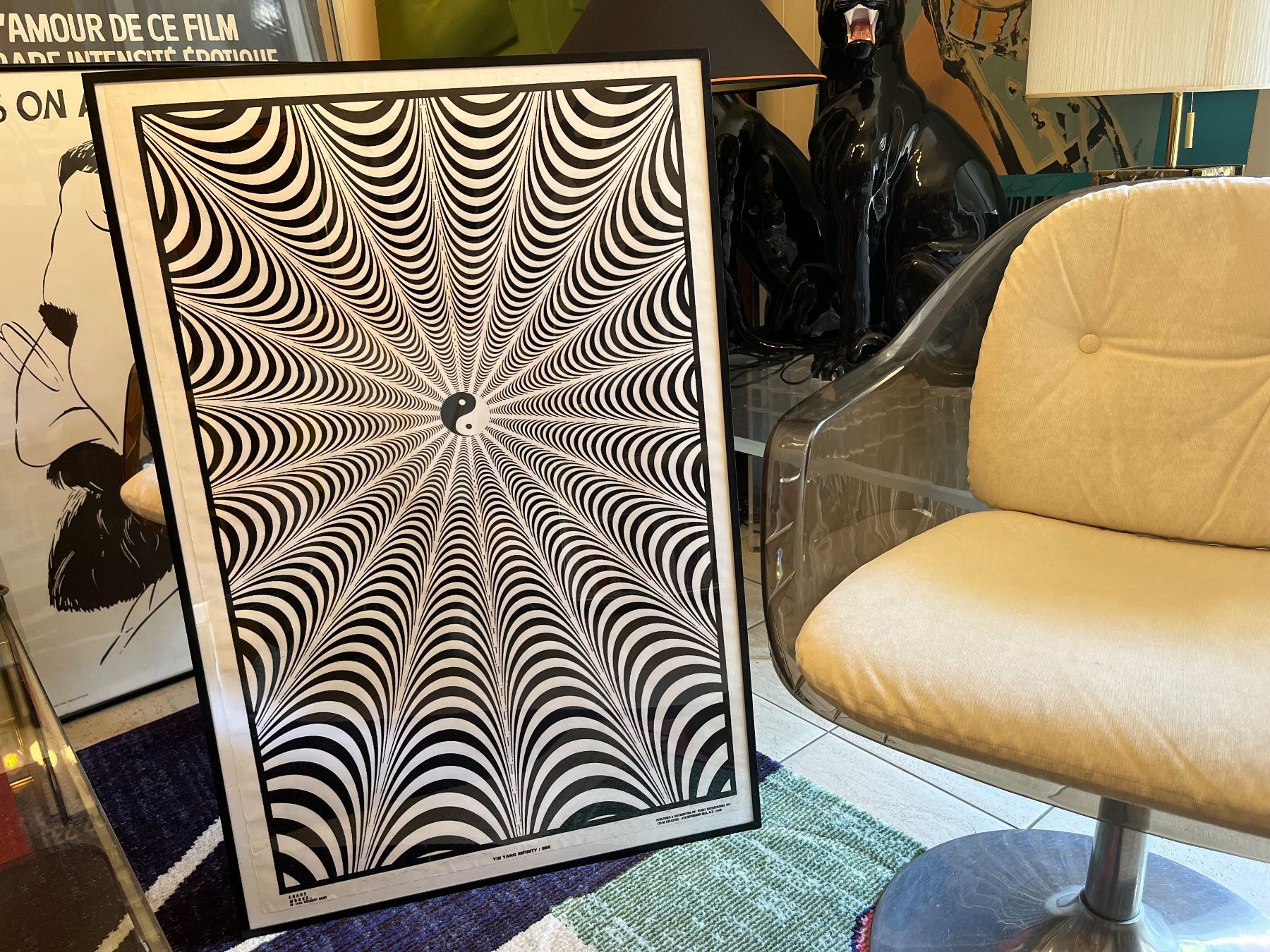 Foto & Immagini: Affiche vintage ying yang – Usato da Montreux venduto da LeVintage33