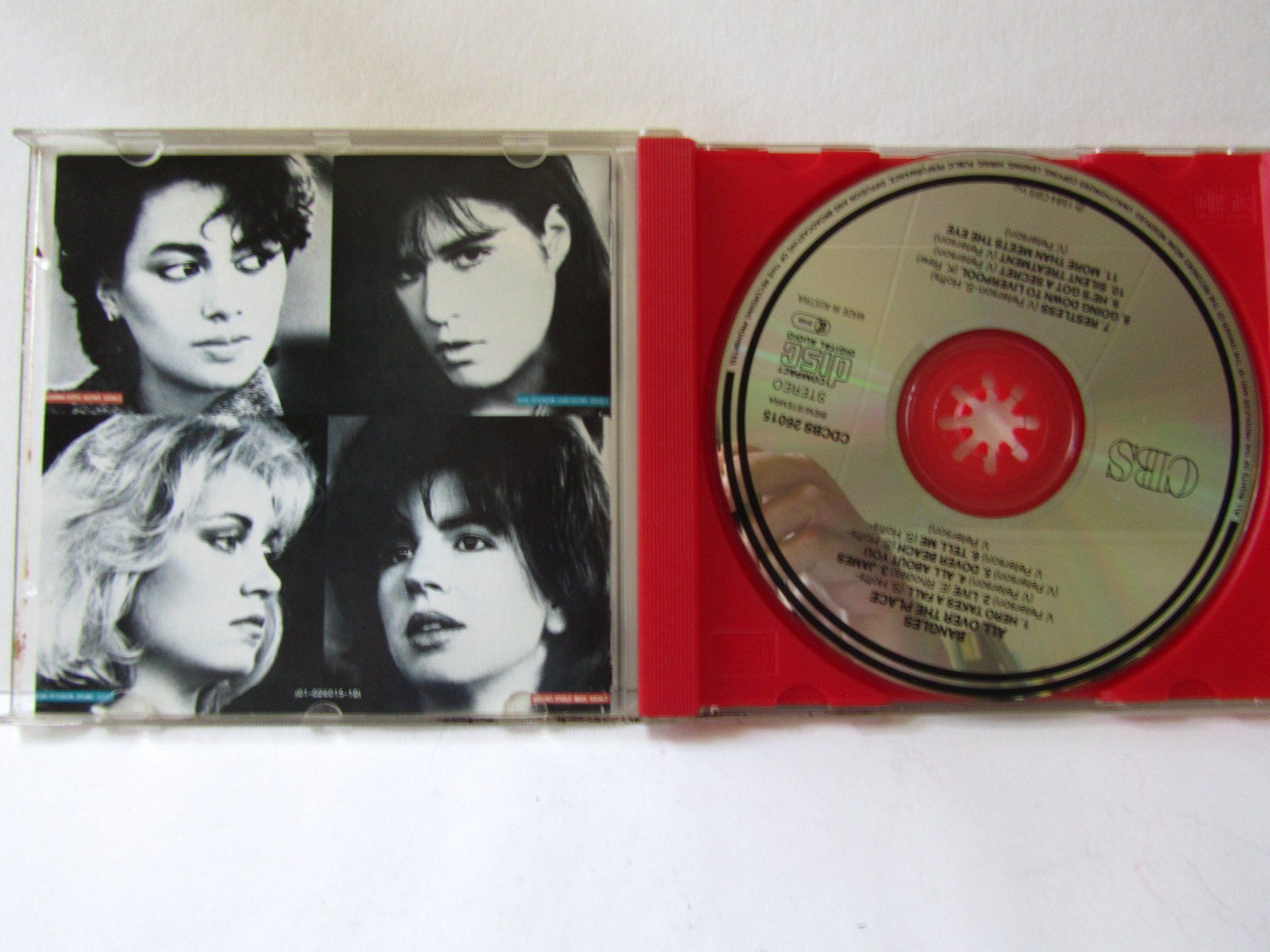 CD: Bangles, CD, all over the place, 1984 – Usato da Weiningen ZH venduto da dietsch57 2