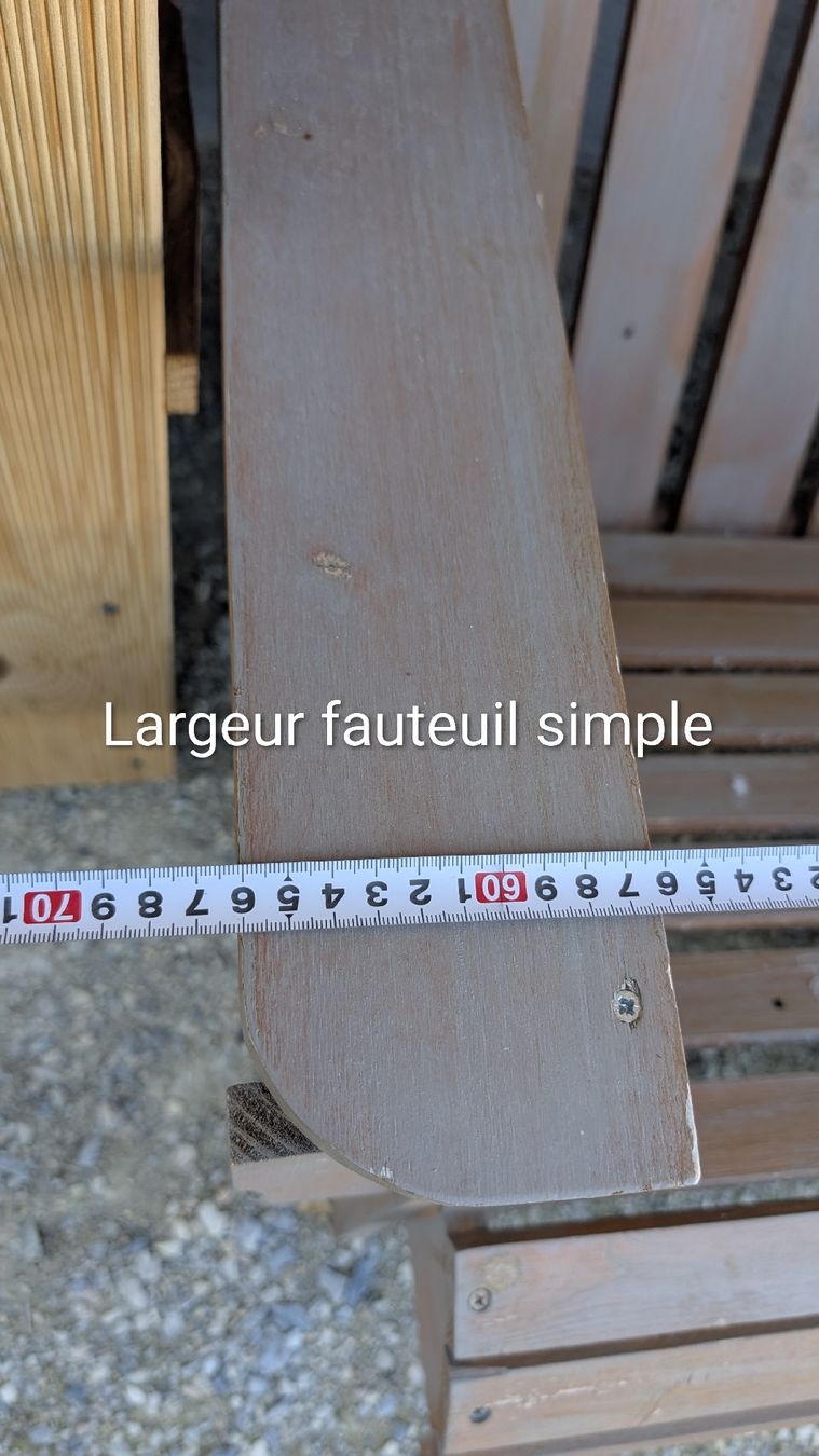 Sedie a sdraio: Ensemble 2 fauteuils et canapé avec repose-pieds – Usato da Haute-Nendaz venduto da DetoutDerien 4