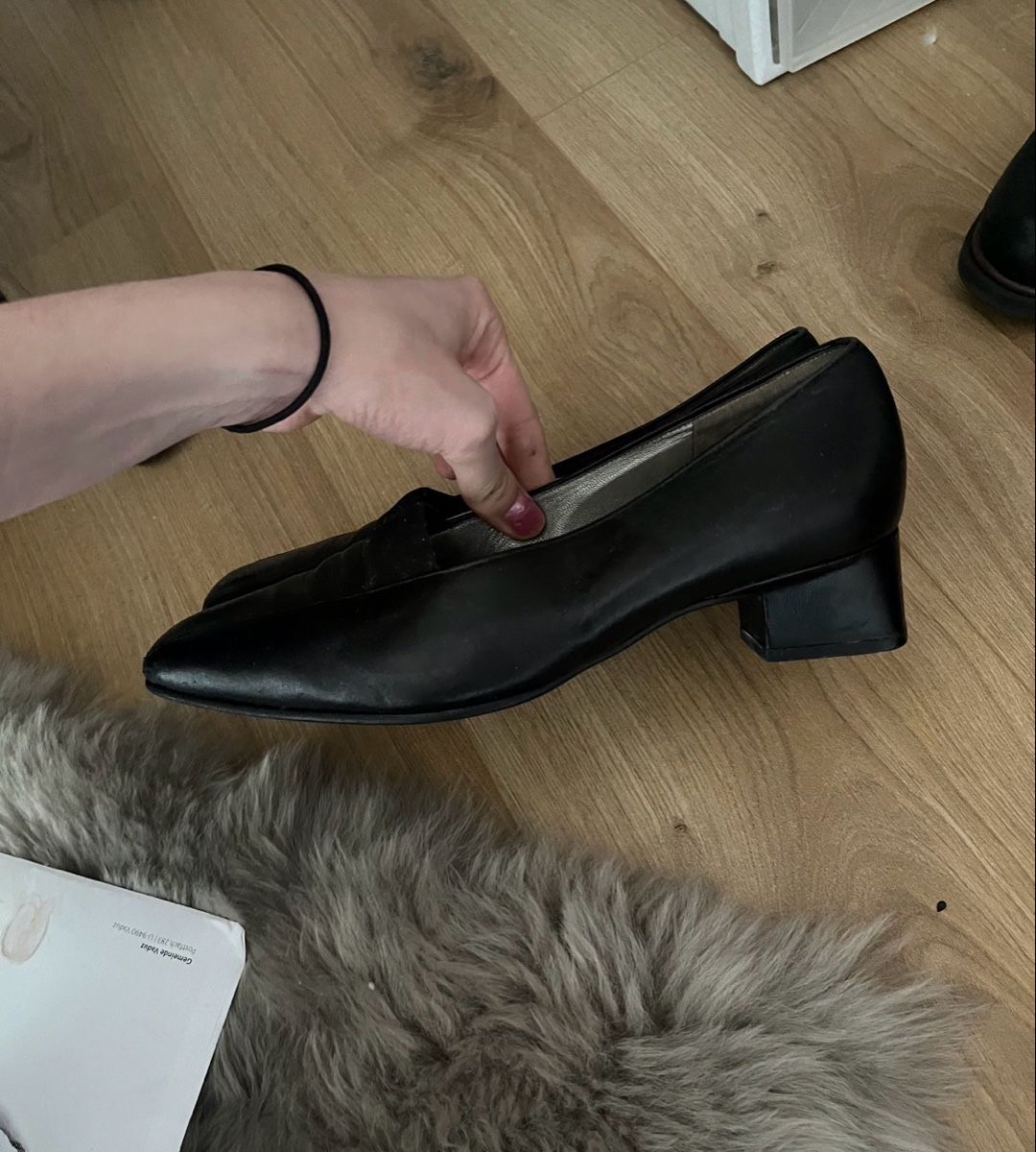 Gabor Scarpe da donna: Gabor schwarze Leder Pumps 38 – Nuovo (secondo la descrizione) da Vaduz venduto da bestbest 1