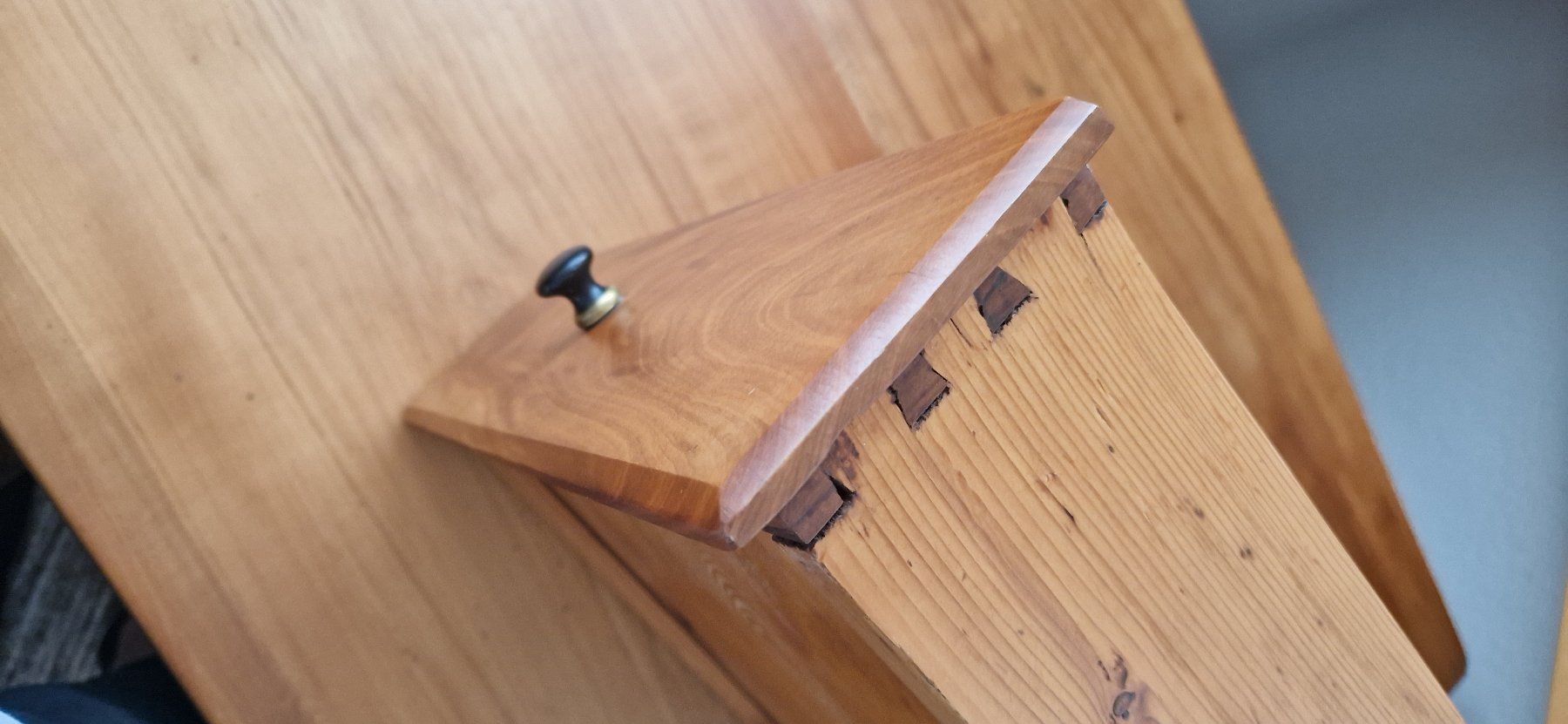 Set de table et chaises: Wunderschönes massives Kirschbaum-Tischset – D'occasion à Appenzell par artus-kreativ 3