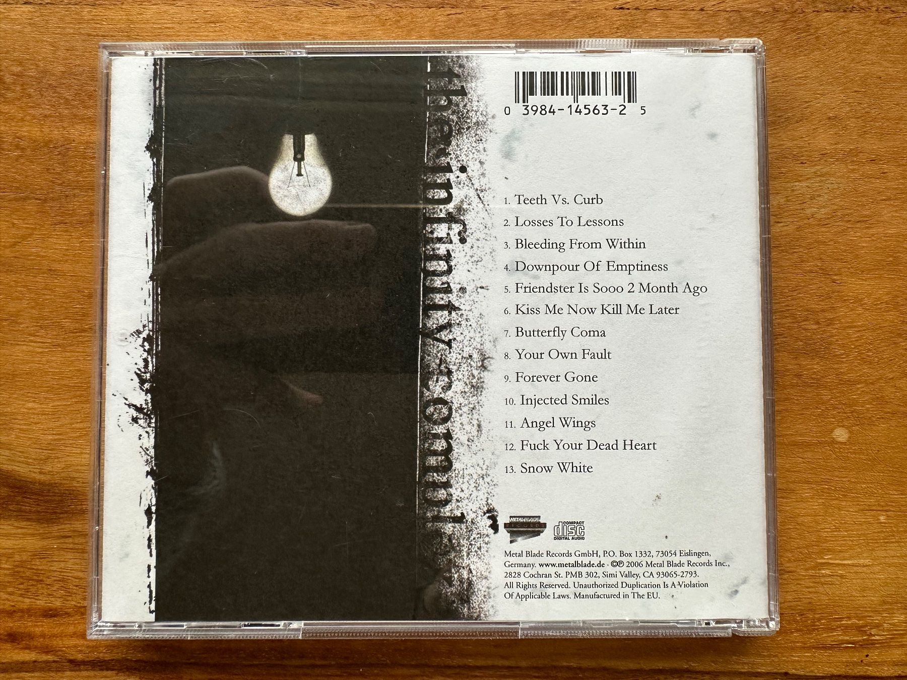CD: Machinemade God – The Infinity Complex – Usato da Horgen venduto da flyingpenguin2000 2