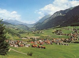 Savognin - Blick gegen Cunter und Riom