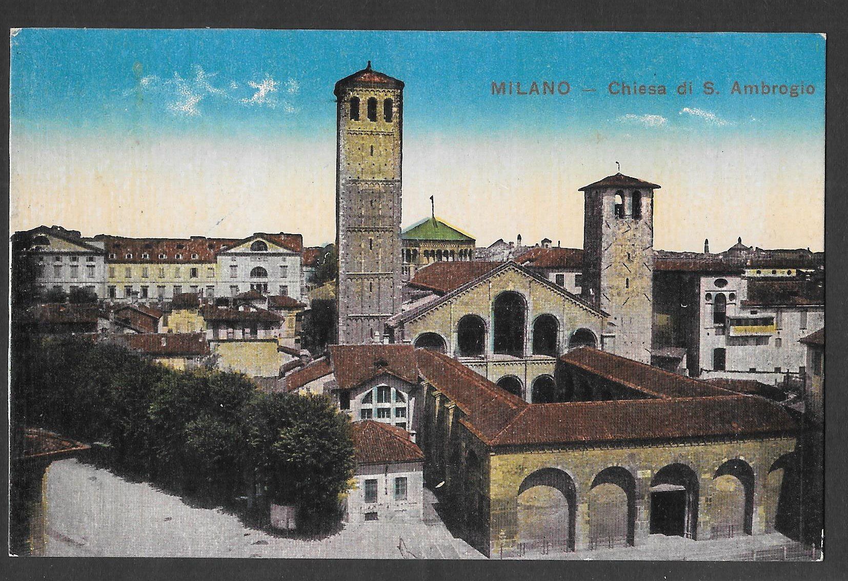 Cartes postales: Milano Chiesa S. Ambrogio – D'occasion à Olten par clotaldi