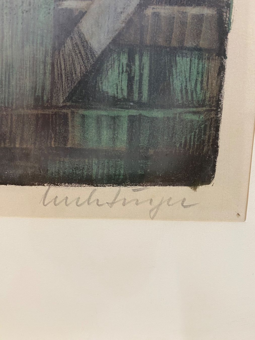 Grafiken & Lithographien: E.A. Farblithographie nächtlicher Hafen Ernst Luchsinger – Gebraucht aus Hindelbank von  2