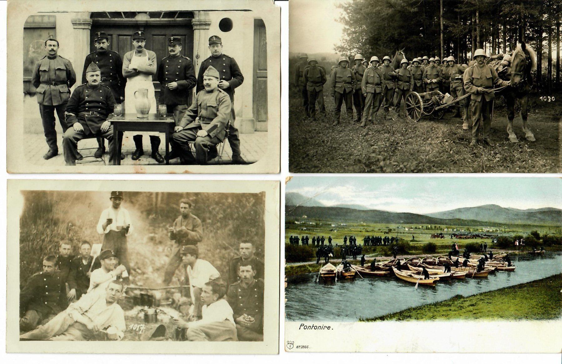 Cartoline postali: 8 Karten, Armee - Militär – Usato da Hochdorf venduto da Ziegel-16 2