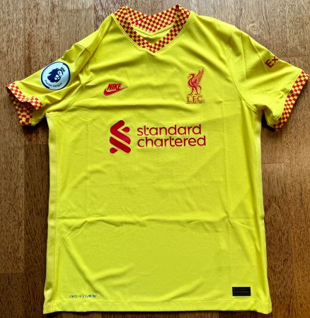 Liverpool Away Shirt - 2021/22 - Mo Salah Spielerversion