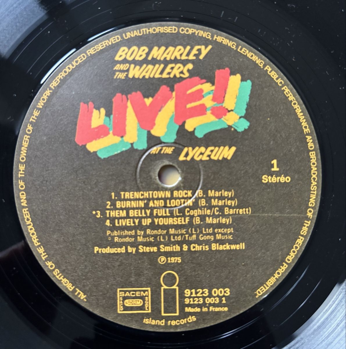 Dischi in vinile: Bob Marley & The Wailers - Live! EX/EX – Usato da Neuchâtel venduto da Deivid2 1