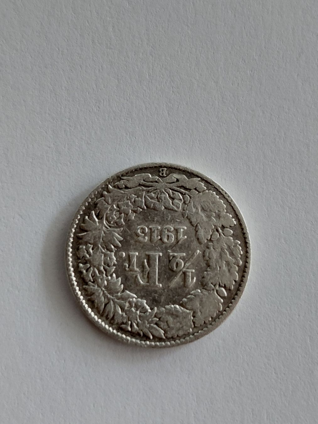 Alle Münzen: 2 x 50 Rappen 1913 und 1914 – Gebraucht aus Bonaduz von topolino052 2