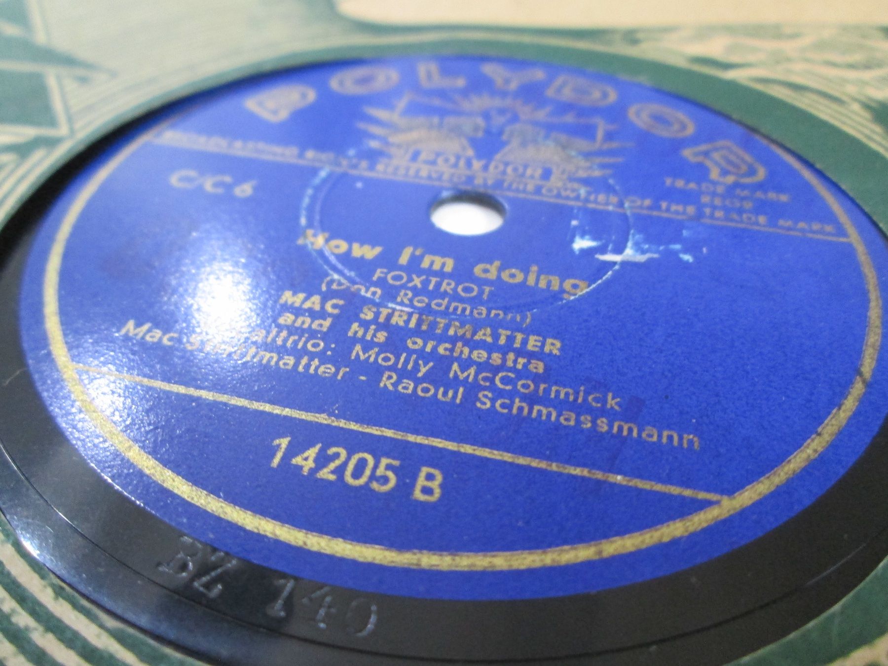 Dischi in vinile: DISQUES 78 TOURS – Usato da Lausanne venduto da Leag 1