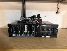 Monacor PA-4040 ELA-Verstärker 40 W 4-Zonen