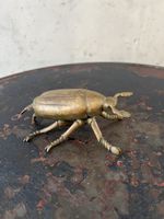 Käferfigur Schatulle aus Messing