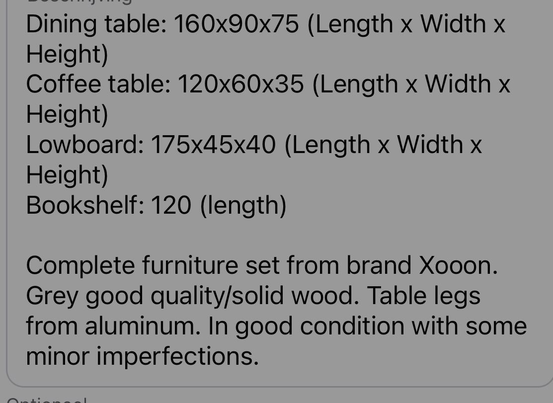 Tische: Furniture set from Xooon – Gebraucht aus Rüschlikon von GerbenS 8