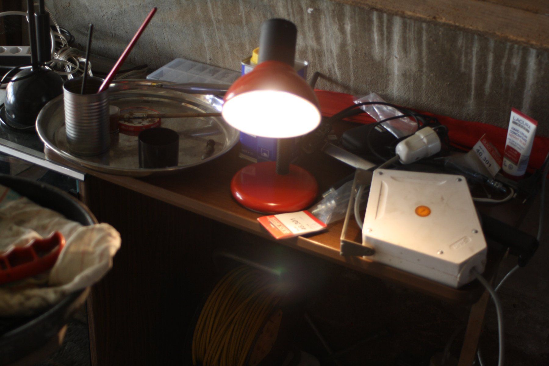 Lampade: VINTAGE LAMPE TISCHLAMPE – Usato da Wauwil venduto da Pneuedy 2