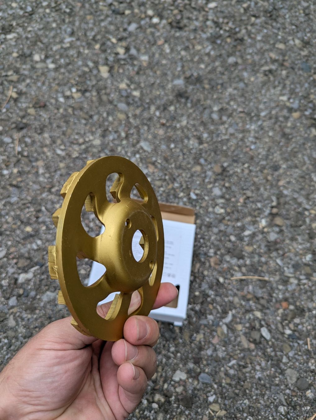 Smerigliatrici & Lucidatrici: Diamantschleiftopf Gold Jack 125 mm – Nuovo (secondo la descrizione) da Amriswil venduto da K8D 2