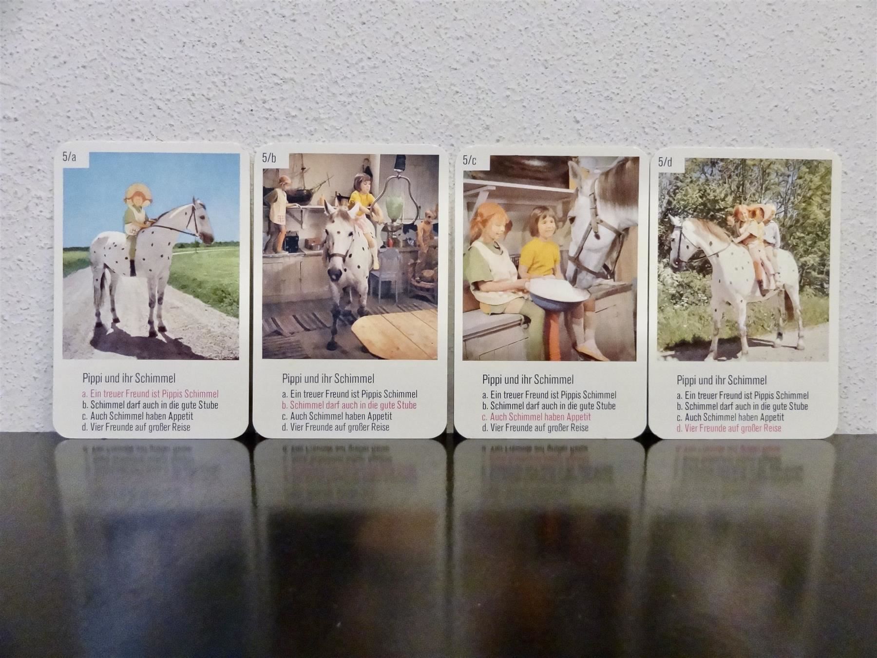 Ravensburger Giochi: schönes altes Quartett PIPPI LANGSTRUMPF – Usato da Kerzers venduto da wisaundso 7