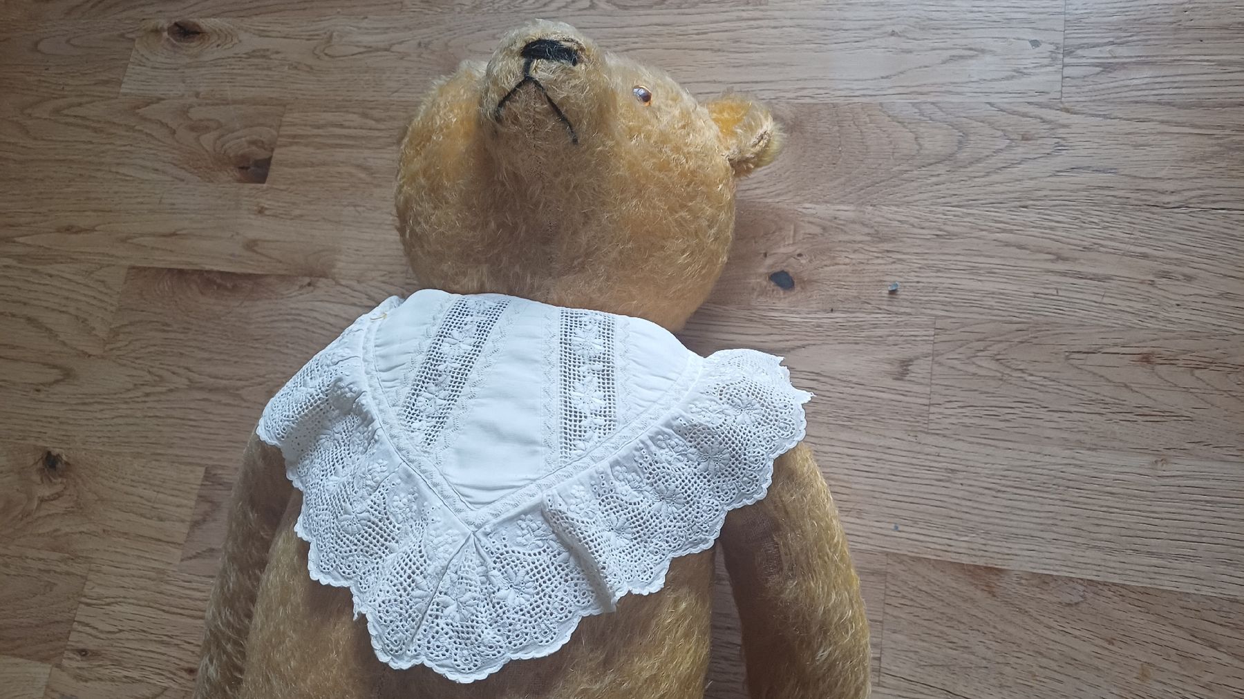 Teddy Hermann Giocattoli: Grosser Antiker Teddybär 80 cm – Usato da Flawil venduto da Naphtali 9