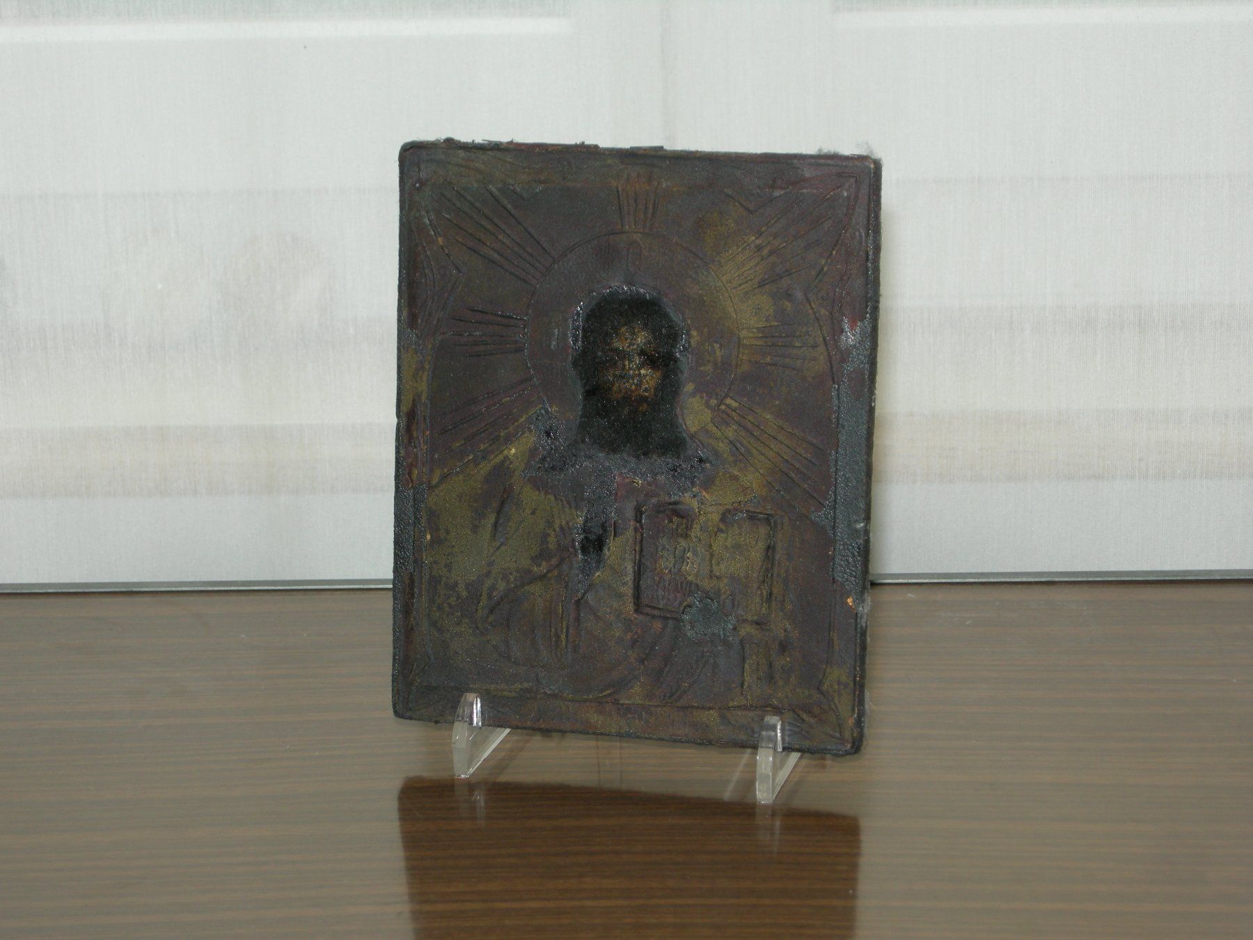 Sculture & Statue: Alte Ikone mit starker Patina – Usato da Aarau venduto da Pearlz