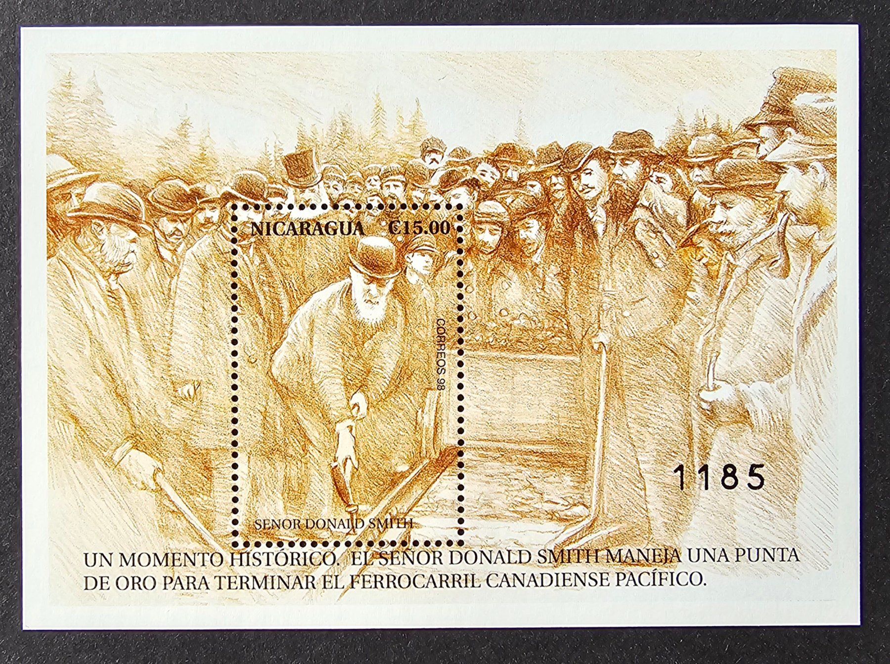 Tutti i francobolli: Nicaragua-7 Blöcke Eisenbahn ** – Nuovo (secondo la descrizione) da Hittnau venduto da stamps_and_coins 4