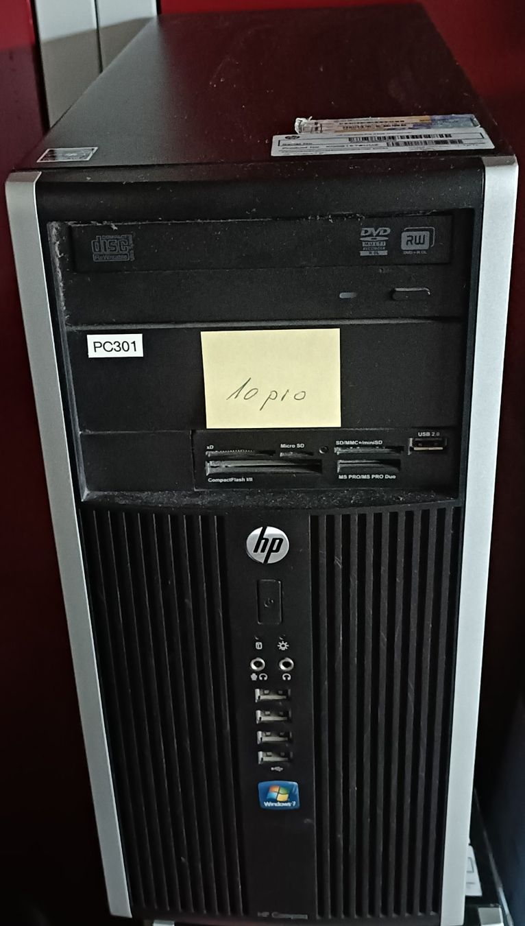 Hewlett Packard PC: HP Compaq PC - mit Windows 10 oder 11 auf wunsch – Usato da Romanshorn venduto da Flohmarkt_Romanshorn 1
