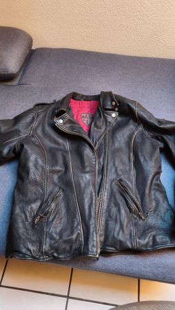 Lederjacke Motorrad 🏍️ Spirit Motors schwarz