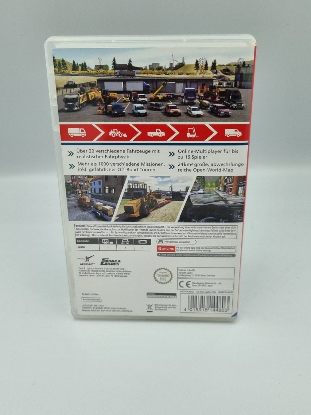 Spiele: Nintendo Switch Spiel Truck & Logistics Simulator, ab 1 CHF – Gebraucht aus Ennetbürgen von  1