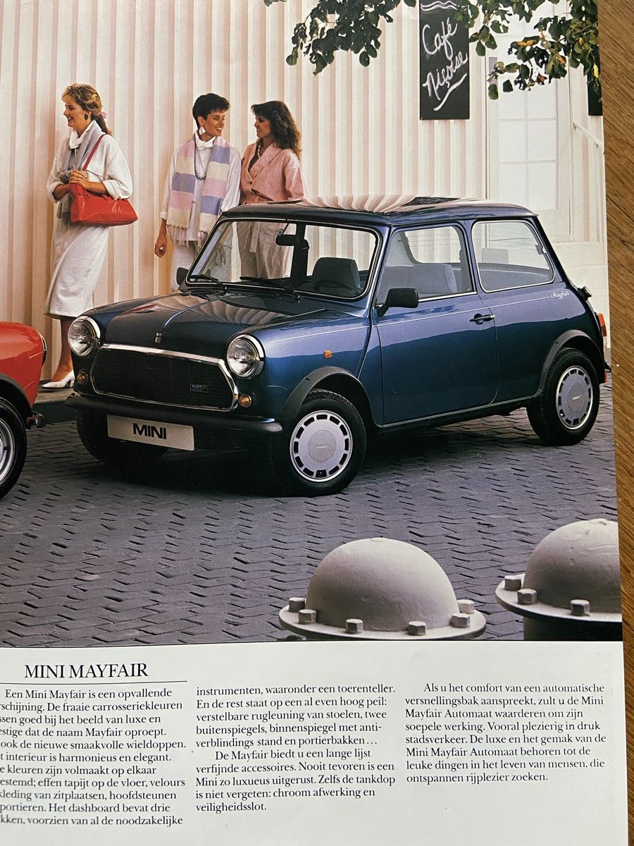 Mini Dokumente: Original Mini Prospekt 1987, Rarität! – Gebraucht aus Langenthal von Andreasdavidk 7