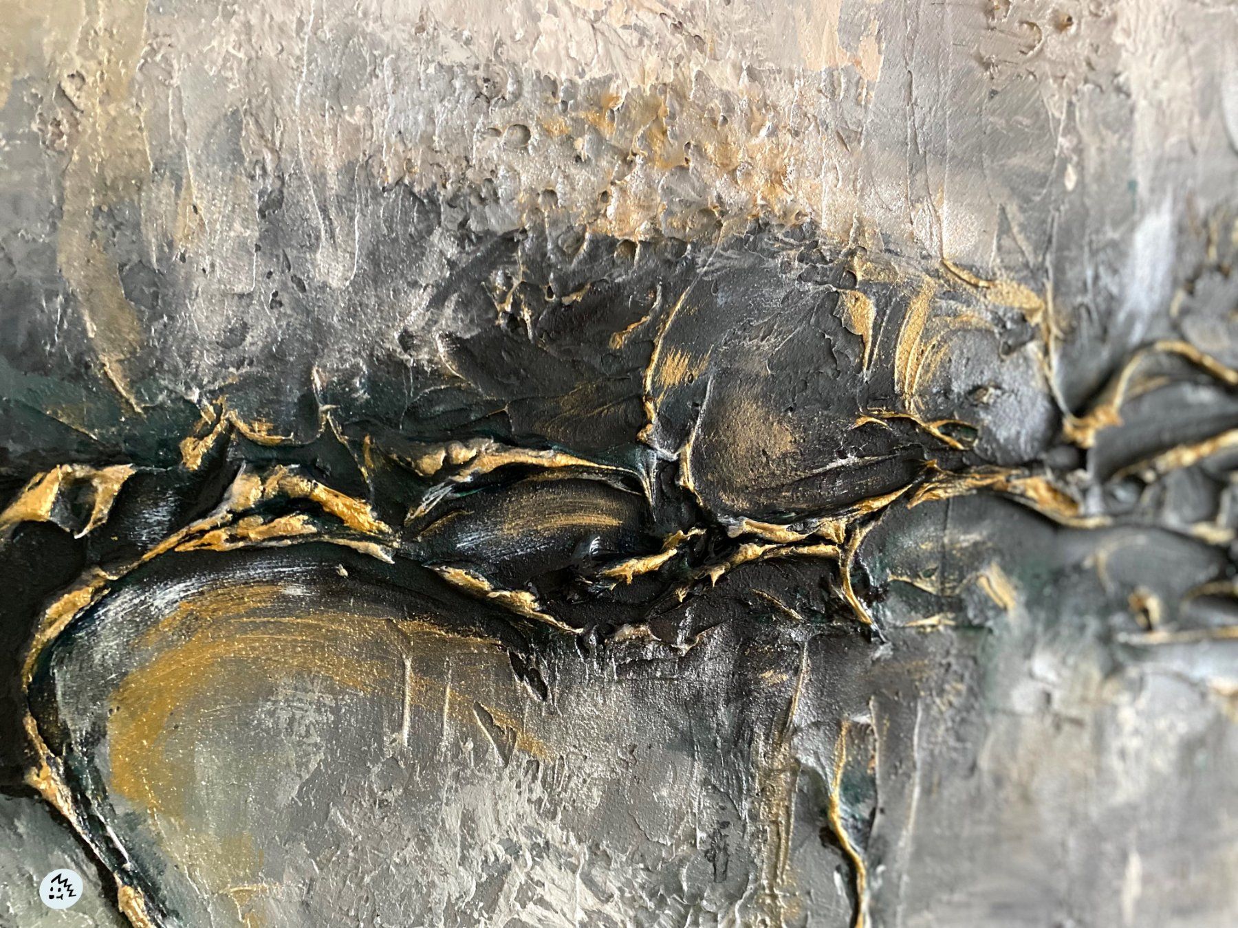 Gemälde: Gemälde abstrakt, Acryl auf Leinwand – Neu und originalverpackt aus Fanas von Omibia 6