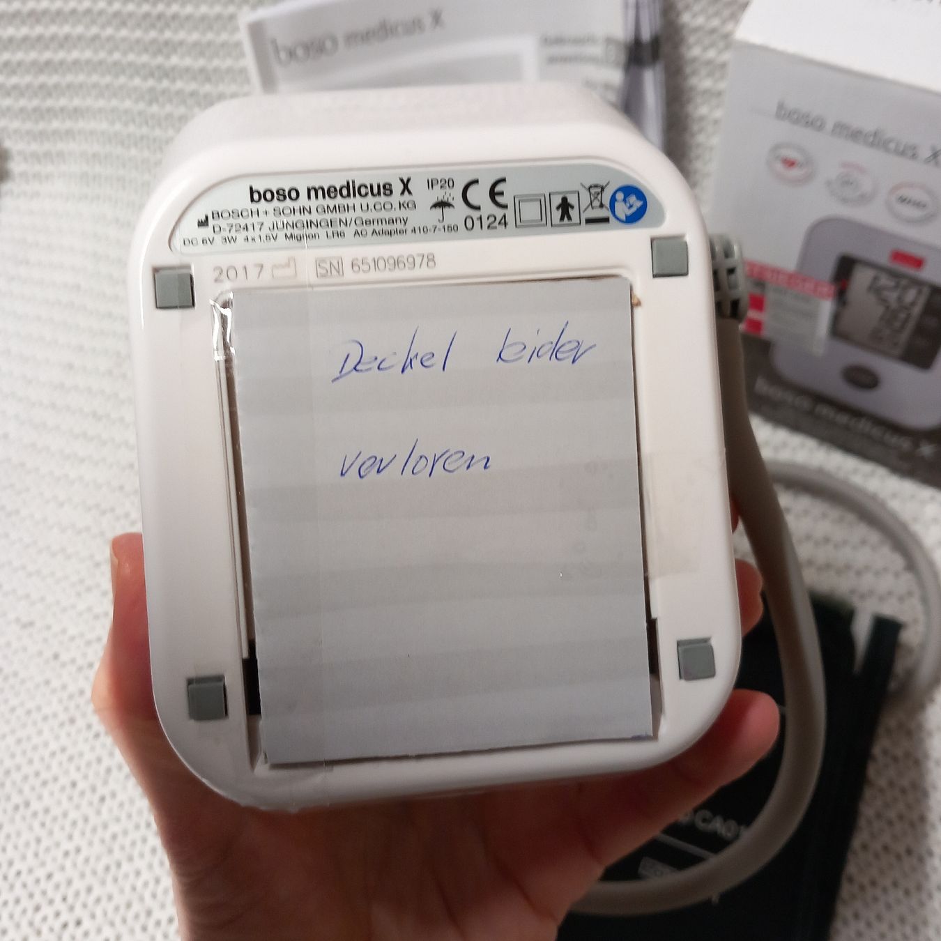 Medizinische Geräte: Boso medicus X, Blutdruckmessgerät – Gebraucht aus Merligen von muss_haben 2