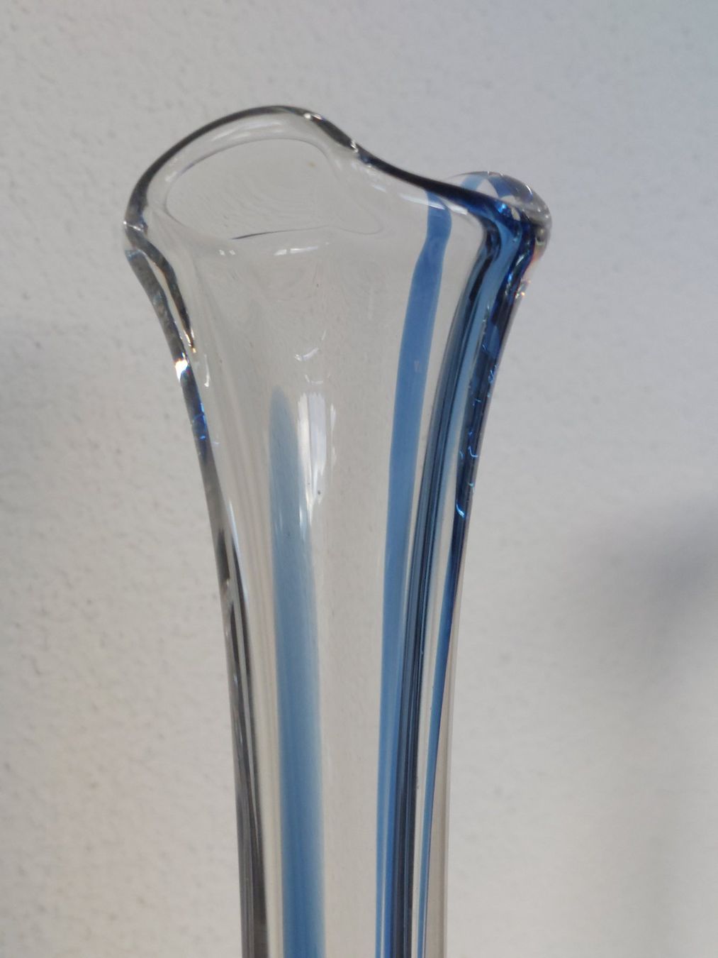 Vasi & Recipienti: Grosse Vintage Glasvase  massiv,  um 197 – Usato da Hergiswil NW venduto da maiette-23.N 1