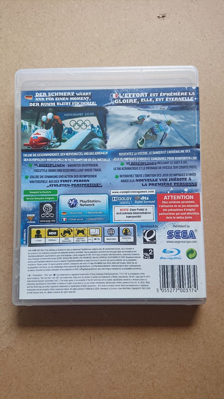 Giochi: Vancouver 2010 - Winter Olympics PS3  – Usato da Chur venduto da FreakofRarity 1