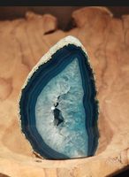 Geode agata blu