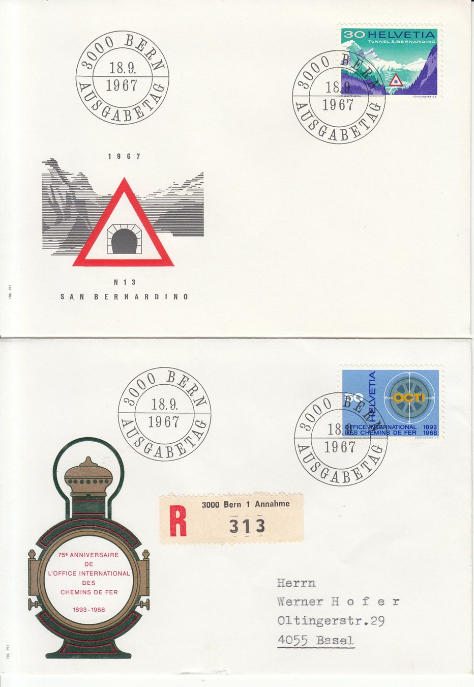 Tutti i francobolli: SBK 449 - 452 FDC einzeln – Usato da Bürglen TG venduto da StampGraf 2