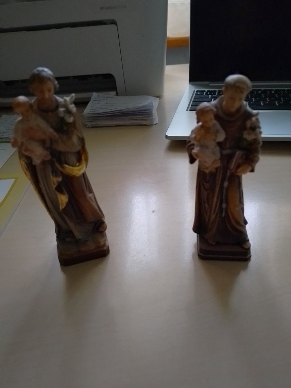 Statuette: Statue heiliger Josef und Antonius – Nuovo (secondo la descrizione) da Weinfelden venduto da PaterPio1968