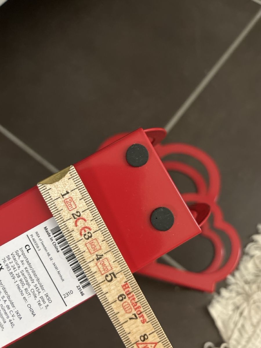 Ikea Altro per la casa: 2 Serviettenhalter Metall mit Herzen – Usato da Winterthur venduto da Guizza93 2