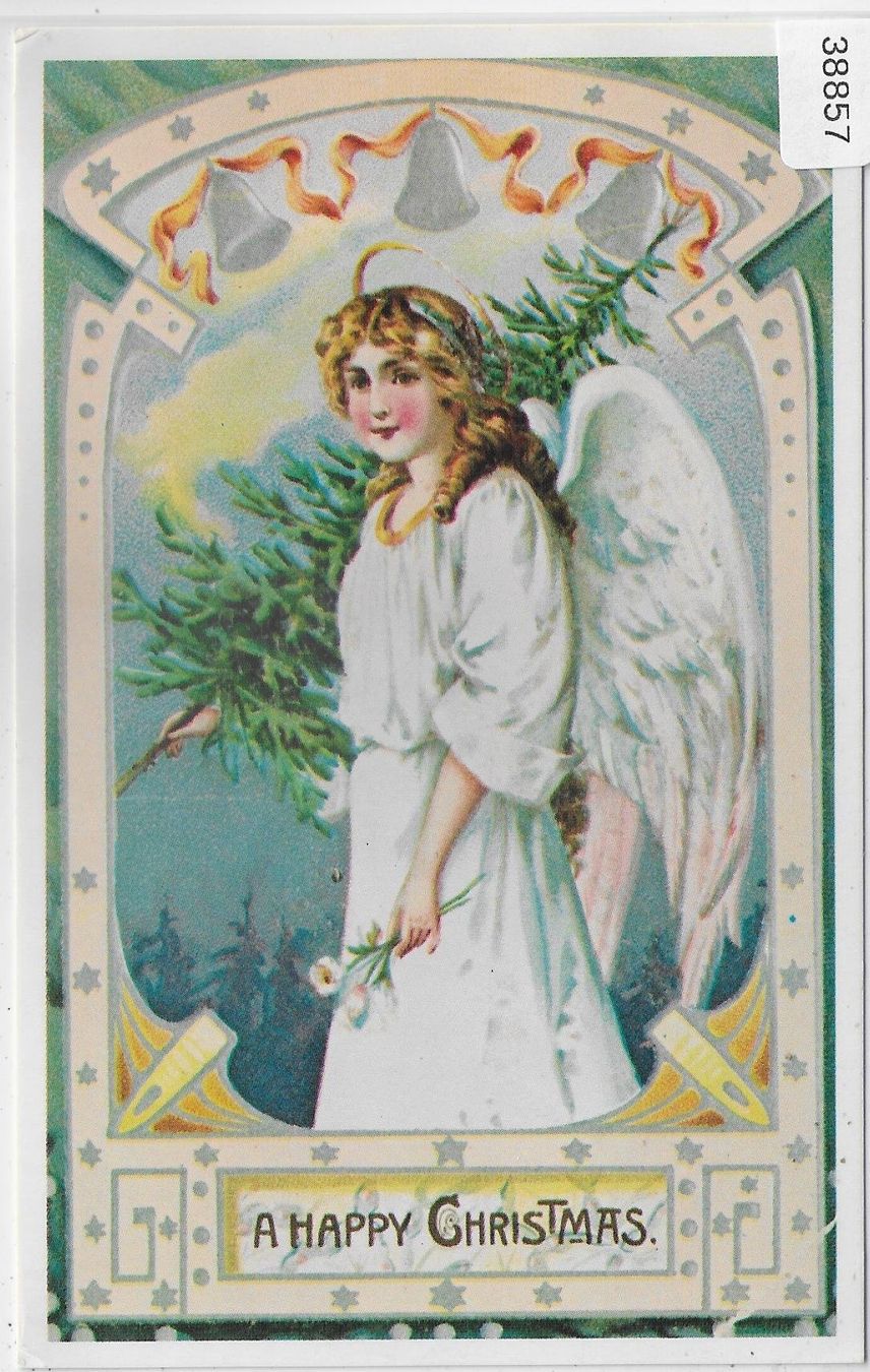 Cartoline postali: A Happy Christmas - Repro – Usato da Ettingen venduto da Kartenplanet