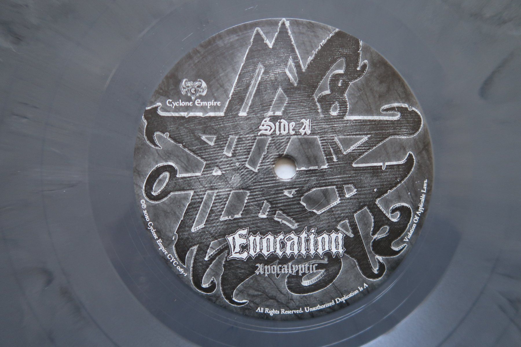Schallplatten: EVOCATION - APOCALYPTIC - FARBIGES  VINYL LP – Gebraucht aus Basel von Patiscat 2